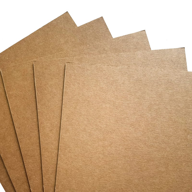 ANSSDO 200 Packs Corrugated Cardboard Sheets  Premium 3.5x4.5 Kraft Cardboard Divider Inserts Bulk Flat for Sport Cards  Trading Cards Shipping Protectors  Mailing (3.5x4.5-200 Pack) - Image 2